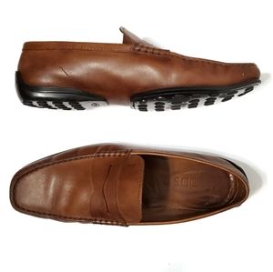 TOD'S Men's Sz 8 Brown Leather Loafers Sz 8